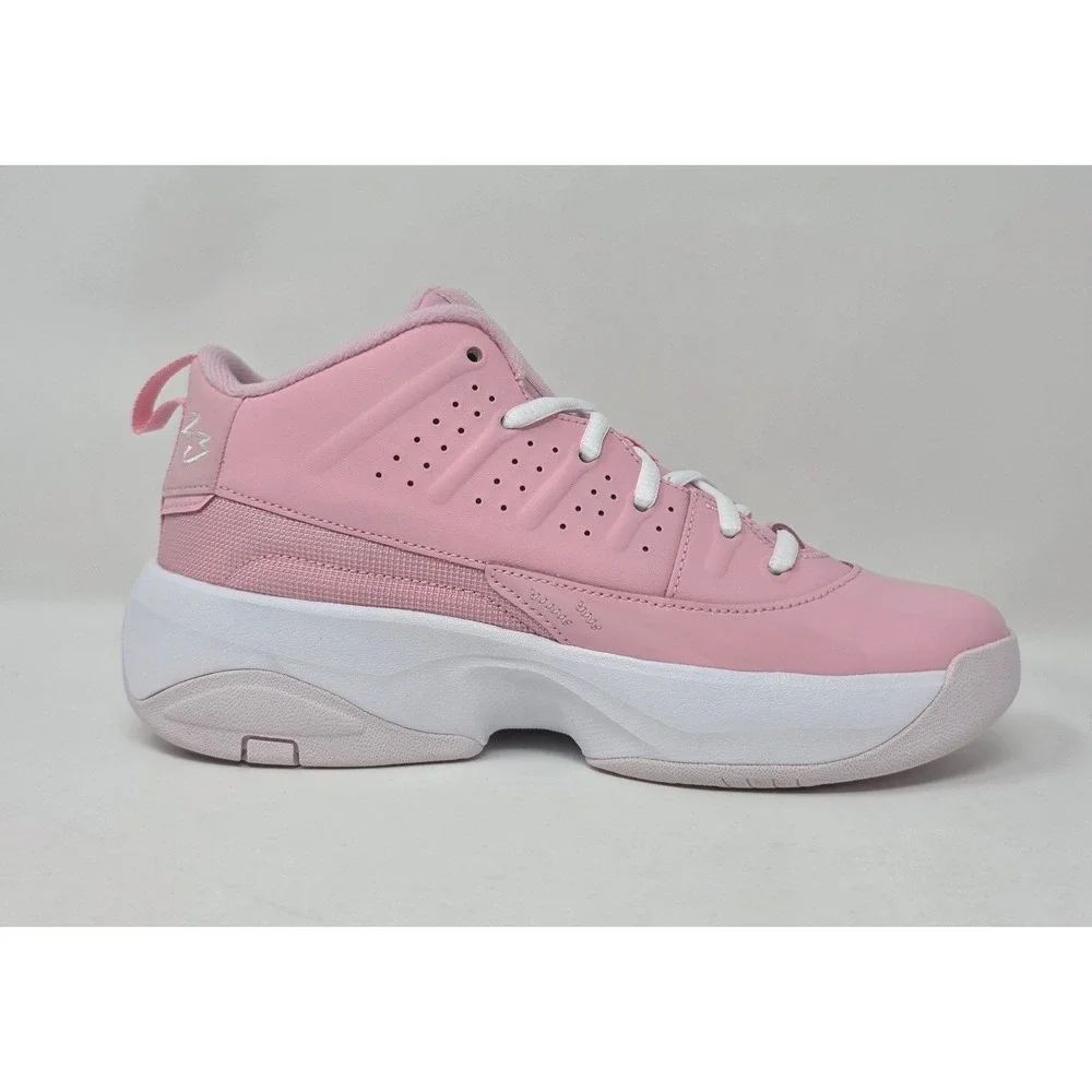 Jordan Max Aura 7 GS Med Soft Pink White Pearl Pink HQ2089-601 Kids Size 6Y